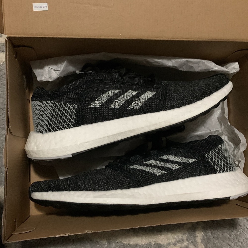 Adidas Pureboost go black/grey/white